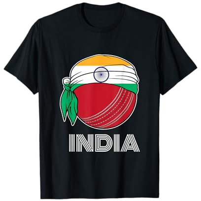 Indien Cricket-Fan-Shirts: Fan-Geschenk-Set, indisches Cricket T-Shirt