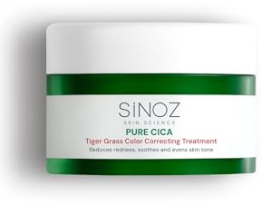 sinoz Pure Cica Tiger Grass Color Correcting Repair Cream (crema riparatrice correttiva colorata), 15 ml