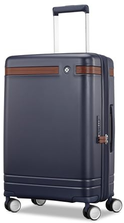 Samsonite Virtuosa Hardside Expandable Carry on Luggage with Spinner Wheels, Navy, Carry-On 21-Inch, Virtuosa Collection