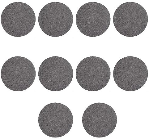 Discos de lija de malla de papel de lija sin polvo de 9 pulgadas con gancho para lijadora orbital, almohadillas abrasivas para papel de lija grueso, grano 80, 120, 180, 240, 320, para muebles de
