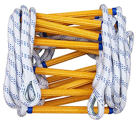 PNAJFUEL Rettungsleiter, Sicherheitsleiter, Rettungsseilleiter, Notleiter/Spacing: 30Cm/15M/49.2Ft