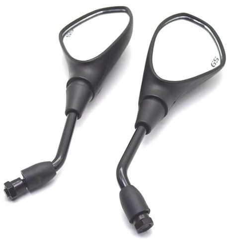 YaSao Motorradspiegel Motorrad-Rückspiegel, Ca. 10 Mm, Rückspiegelschale, Rückspiegel Ist Geeignet Für B&MW G310GS F650GS G310R R1200R