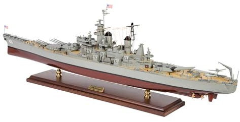 FMOCHANGMDP 1/350 Scale USS Hawaii Battleship Cruiser CB-3 Puzzles Plastic Model Kits, Adult Toys and Gifts,27.7 X 3.2Inchs
