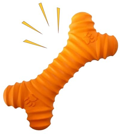 Beißspielzeug für Hunde – Kauspielzeug für Welpen zur Zahnentlastung und Zahngesundheit | Interaktive Teetherringe, Kauspielzeug aus sicherem Gummi, Spielzeug für Tiere