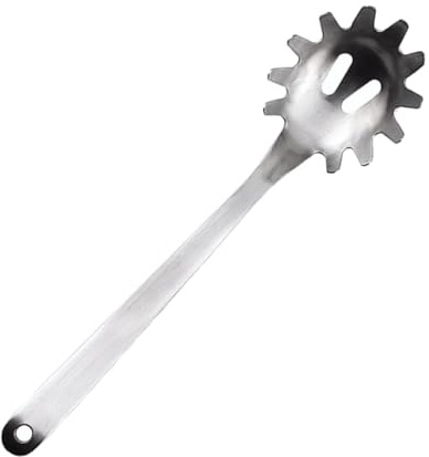 IMIKEYA Cucchiaio Per Spaghetti Forchetta in Acciaio Inossidabile Utensile Da Cucina Per Servire Noodles e Pasta Facile Da Pulire