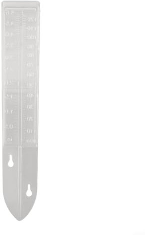 Pluviometro in plastica, 12 pezzi, strumenti di misurazione della pioggia per giardino, prato, misura fino a 12 cm (1 pezzo)