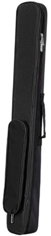 Gralara Billard Queue Tasche mit Griff, 4 Steckplätze, Tragbarer Queue Halter, Tasche für Clubsportreisen