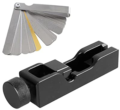 Strumento per candele di accensione con spessimetro per candele da 10/12/14/16 mm, nero