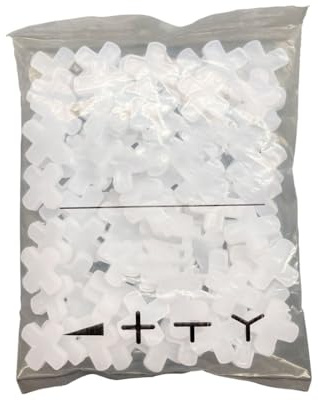 TMTGTS Fliesen abstandshalter kreuz10mm 100pcs Fliesenkreuze Fugenkreuze Fugen kreuze Abstandshalter Terrassenplatten Fliesenabstandshalter für Wandfliesen Bodenfliesen Keramikfliesenmontage