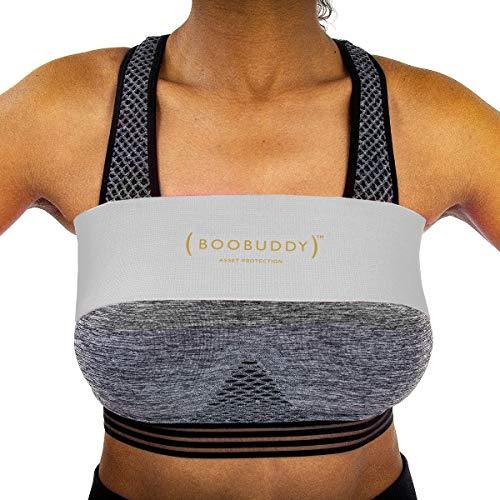 Booband Boobuddy Bande Compression de Sein, gris
