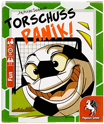 Pegasus Spiele 20043G - Torschuss-Panik! (Bierdeckelspiel)