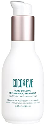 Coco & Eve Bond Building Pre-Shampoo Behandlung | Trockene Haarreparatur | Tiefenpflegemaske zur Reparatur von Haarschäden und Haarbündelung | Hilft bei Haarbruch (125 ml)