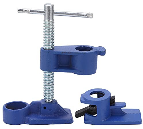 QANYEGN Wood Glue Hose Clamp Set, Heavy Duty Hose Clamp Fixture, Quick Release, Multi Clamp, Malleable Steel, G3/4in