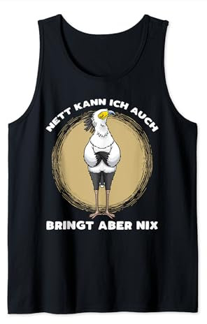 Sekretär Vogel Stur Tank Top