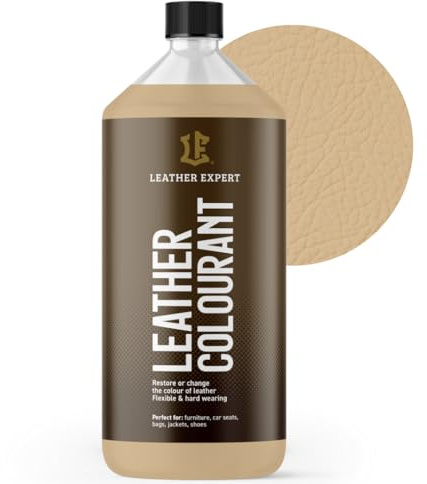 Sehr Deckend Wasserbasierte Lederfarbe – Leather Paint für Natur- und Öko-Leder, Ohne Alkohol, Für Alle Lederaccessoires – Reißt oder Blättert Nicht Ab – Viele Farben zur Auswahl