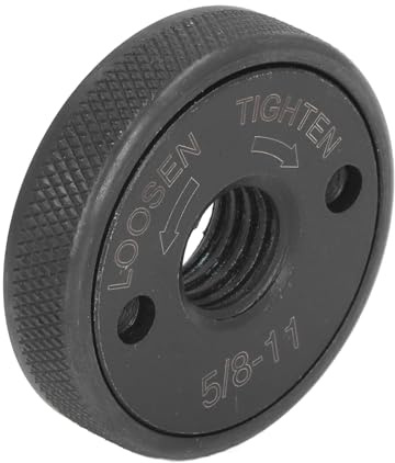 Écrou à Dégagement Rapide 5/8 – 11 pour Meuleuse D'angle, écrou de Serrage pour Meuleuse D'angle en Acier allié, Outil à Dégagement Rapide pour le Meulage