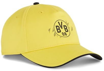 PUMA, BVB ESS Cap Unisex One Size, Gelb, One Size