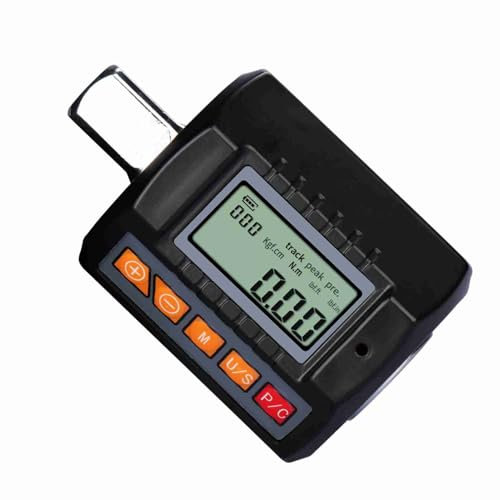 Garosa Adaptateur de clé Numérique à Grand écran LCD, Compteur électronique Professionnel avec Rétroéclairage et Fonction D'arrêt Automatique pour la Réparation de Vélos et de Voitures