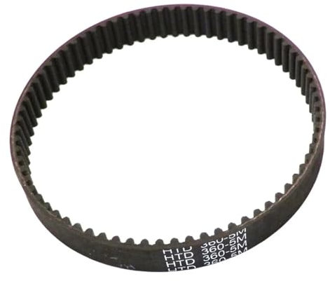 Antriebsriemen Keilriemen HTD5M Zahnriemen 360-5M-15 Zähne 72 Breite 15mm Länge 360mm Gummi Closed-Loop Gürtel 5M Pulley 360-5M S5M Gürtel Zahnriemen