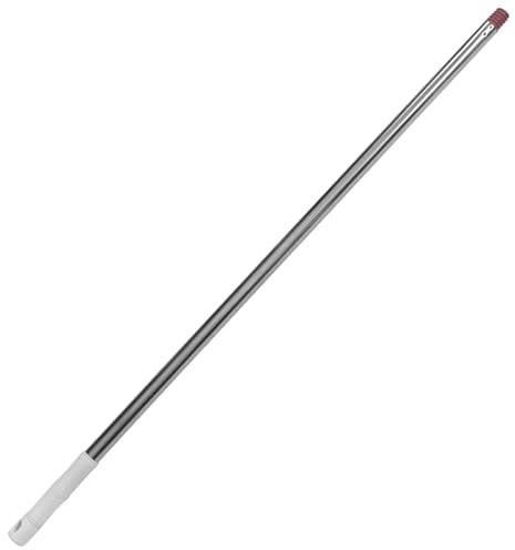 LOEFLIFA Broom Handle Metal Replacement Rod Thickened Stainless Steel Extension Stick for Floor Cleaning Mop Stick Replacement Suitable for Bathroom and Household Use Random Color