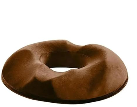Cojín para coxis Cojin Antiescaras 1 Uds. Almohada de Donut, cojín para Asiento de hemorroides, Asiento ortopédico para coxis, Silla de próstata para Espuma viscoelástica(B for Man)