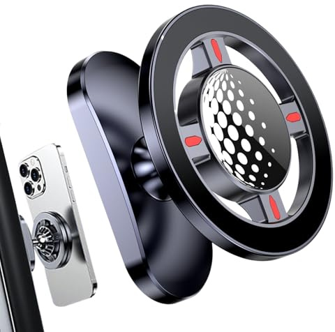 Pruojhw Magnetische Telefonhalterung für Golf, 360 Grad drehbare Halterung für Smartphone | Universal tragbar für Golf, Verwendung im Freien und zu Hause