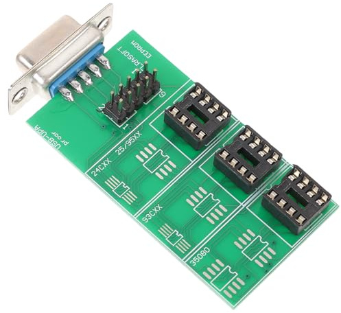 Homoyoyo Adaptador Serial a USB Útil Componentes Electrónicos PCB, Instalación Fácil y Seguridad Confiable para Programación y Diagnóstico Automotriz