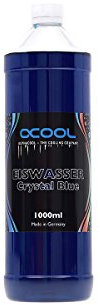 Alphacool Kühlmittel Eiswasser Crystal Blue Fertiggemisch 1000ml