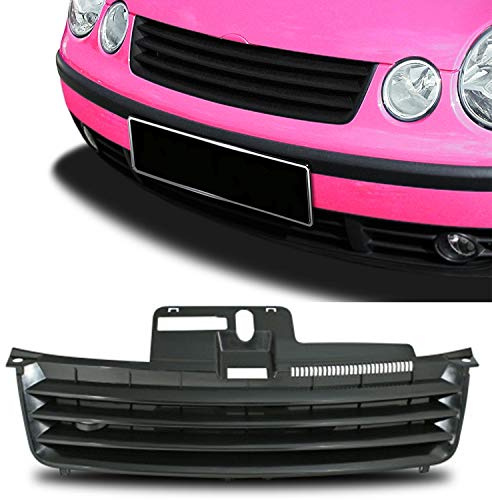 Kühlergrill Sportgrill Schwarz ohne Emblem für Polo 9N ab 2001-2005