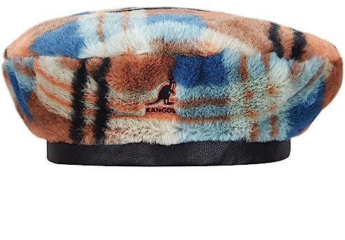 Kangol Faux Fur Baskenmütze Baske Damenbaske Winterbaske Damen - Herbst-Winter Winter - L/XL (58-61 cm) orange