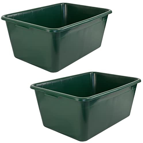 Petigi 2X Wild Vasca Selvatici Vasca Multiuso Vasca per Selvaggina Caccia 65 L Verde Plastica