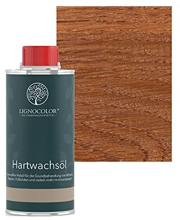 Lignocolor Hartwachsöl Holzöl für den Innenbereich (250 ml, Palisander)