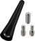 VooGenzek 6.5cm Autoantenne Auto Antenne, FM DAB Dachantenne Auto, Autoantenne Kurz Universal, Mit 3 Schrauben (M4, M5, M6), für den FM/AM Radioempfang