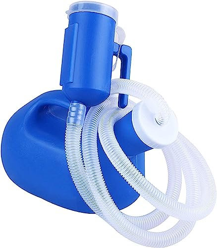 Urinflasche for Männer und Frauen, Urinflaschen for Männer, tragbar mit 1,3 m langem Schlauch, Töpfchen-Pipi-Flasche 2000 ml for Zuhause, Camping, Autoreisen (Größe: 1,1 m) (Größe: 1,3 m) (Farbe: 1,1