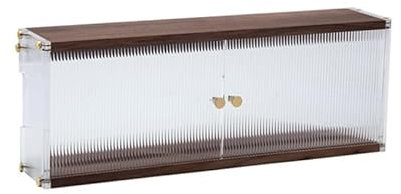 BinOxy Kabelboxen An der Wand montierte WLAN-Router-Aufbewahrungsbox aus massivem Holz, TV-Schrank, Set-Top-Box-Rack, Wandkabel-Steckdosen-Abdeckungsbox Steckdosenbox (Color : 2)