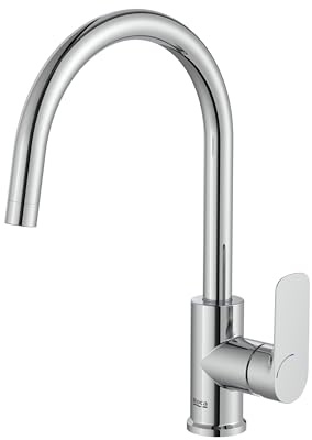Roca A5A846EC00 Mezclador Cocina Caño U, Coleccion Cala, Cromado