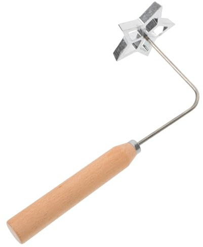 Cabilock Timbale De Cuisine avec Manche Bois Moule à Timbale Alliage Aluminium Fournitures De Cuisine
