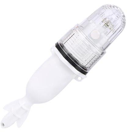 Strobe da Pesca - Luce Lampeggiante LED - Lampada Attrazione Impermeabile per Pagaie Marine Kayak d'Acqua Dolce Imbarcazioni