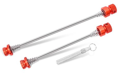 Oxtxuzdm Rennrad-Diebstahlschutz, Schnellentriegelung, Fahrräder, Radverriegelung, Sicherheitshebel, Fahrradzubehör, Rennrad, Diebstahlschutzspieße