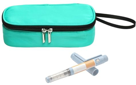 Borsa di raffreddamento portatile – Mini contenitore isolato, custodia protettiva per medicinali | Organizer per trasporto termico compatto, contenitore da viaggio refrigerante per la vita quotidiana,