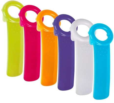 Apriscatole manuale – Apriscatole per barattoli a vite, 6 pezzi Apriscatole versatile in plastica, apribottiglie in vetro, apriscatole in vetro, set di attrezzi per birra, soda cocktail