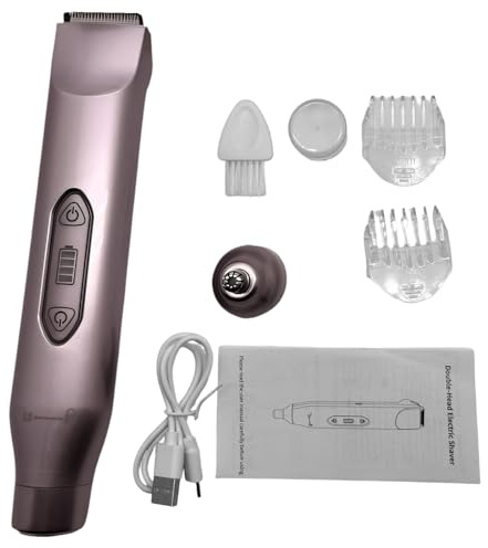 Épilateur électrique femmes tondeuse à cheveux rasoir à sourcils bras jambe visage outil de rasage pour corps facile à nettoyer dissolvant électrique