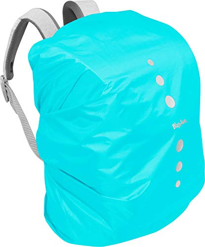 Playshoes Funda impermeable para mochila, Equipaje- Equipaje para niños, Unisex niños, Azul (Turquesa), L