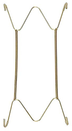 LOVIVER Tellerhalter Telleraufhänger Tellerspirale Wandtellerhalter Tellerwandhalter für, 16 Zoll