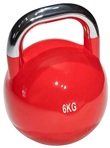 Wettbewerb Kettlebell Upgrade Steel Ideal für Gewichtheben Workout Kernkrafttraining Muskelaufbau Gesundheit Funktionelle Fitness,14kg