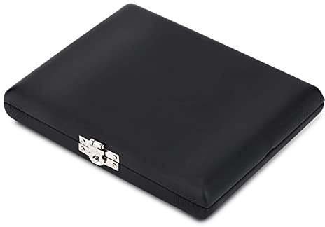 Protec Reed Case Clarinet , Schwarz Holz + PU Lederbezug Reed Case Holder Aufbewahrungsbox Oboe Zubeh?r f¡§1r 10/12/20pcs Oboe Schilf(#1) , Spielzubeh?r