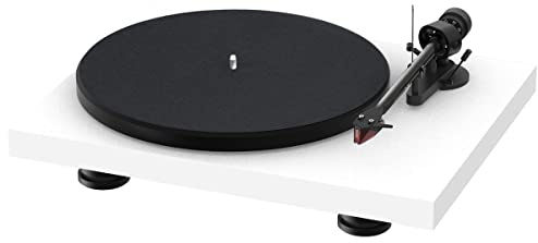 Pro-Ject Debut Carbon Evo 2M Red Bianco Satinato - Platino Vinile Hi-FI