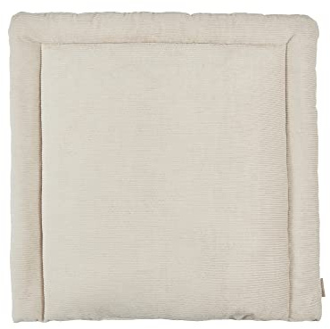 KraftKids Cambiador en pana ancha, color beige y pardo, 85 x 75 cm