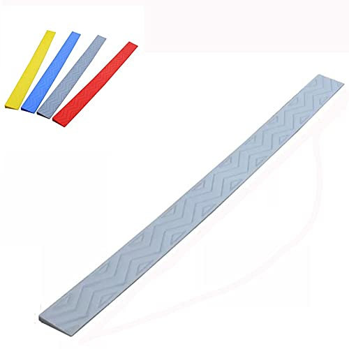 FREAZE Kunststoff Türschwellenrampe 1-6.5cm Hoch, Dämpfungsrampe Für Rollstuhl Roller Fahrrad, Rutschfester Stufenrampe, Indoor Und Outdoor (Color : G, Size : 100 * 13 * 6.5cm)