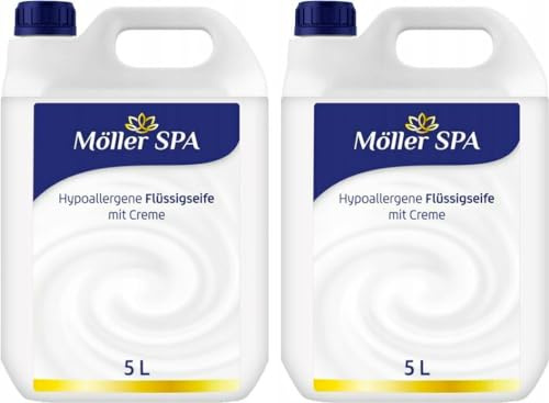 Megaa store Flüssigseife Handseife Seife Hypoallergene Flüssig | 5L 10L 15L 20L Möller SPA (10 Liter)